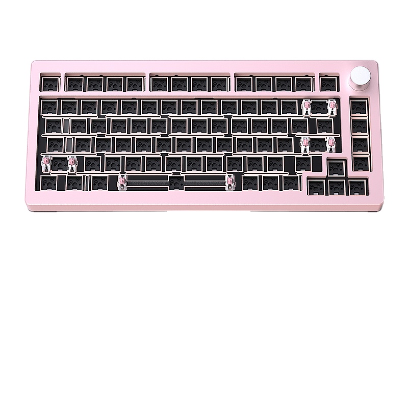 Mechanical Keyboard Barebone Aluminum Gasket 75 - Kit de Teclado Mecânico HJSDZHI AL75V2