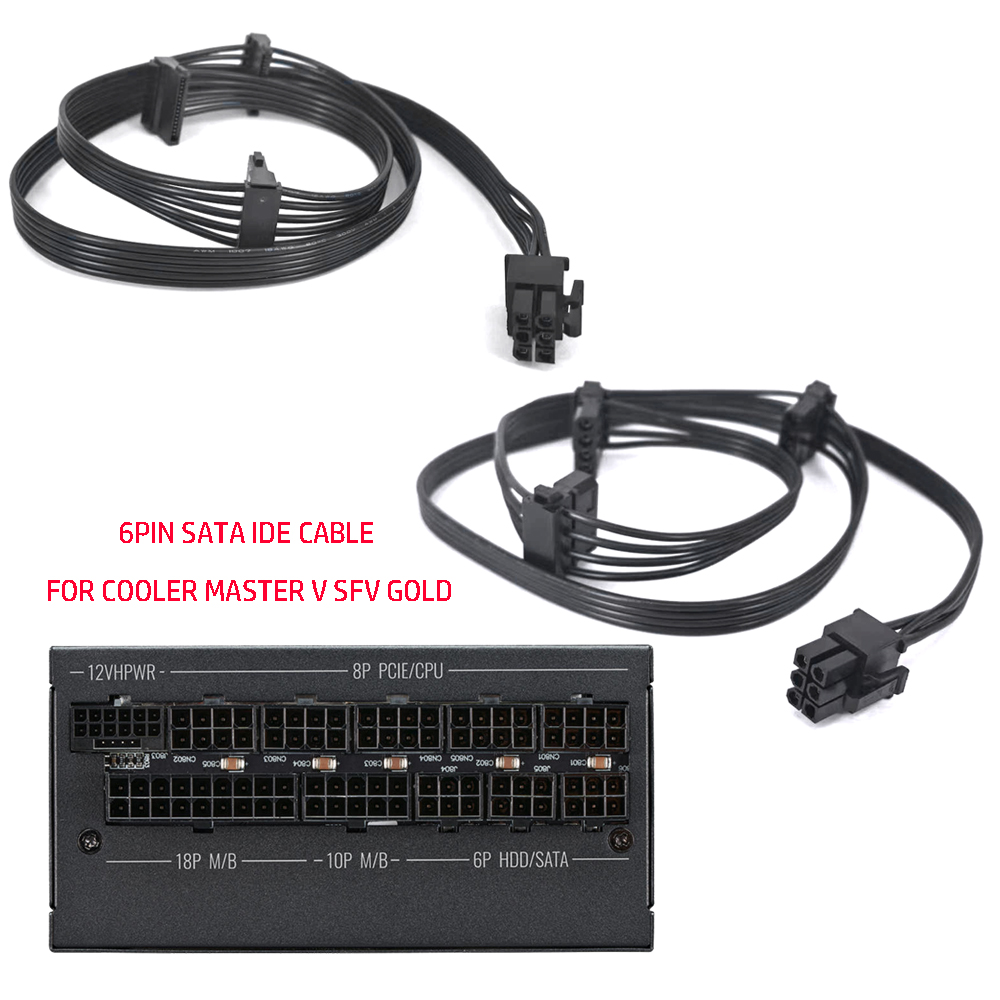 Sfx Power Supply 850W Gold - 6pin pcie para 3 * sata