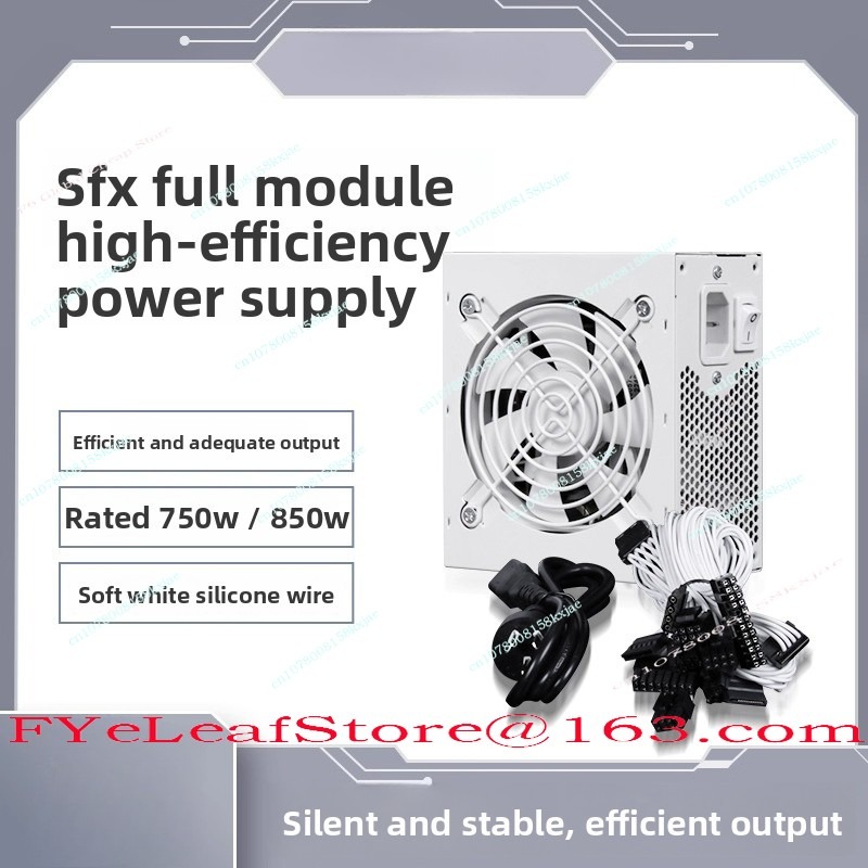 Sfx Power Supply 850W Gold - SFX Módulo Completo Branco Puro 750W