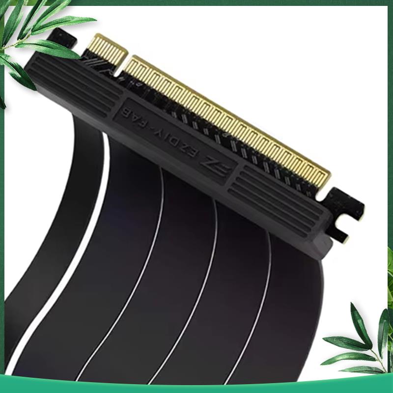 Pcie 4.0 X16 Riser Cable 90 Degree - (NOVO) Suporte de montagem GPU vertical