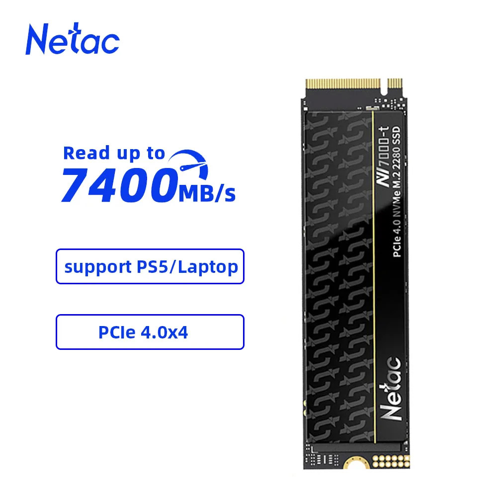 M.2 Nvme 4Tb Pcie 4.0 Ssd - SSD Netac 1TB 2TB NVMe M2