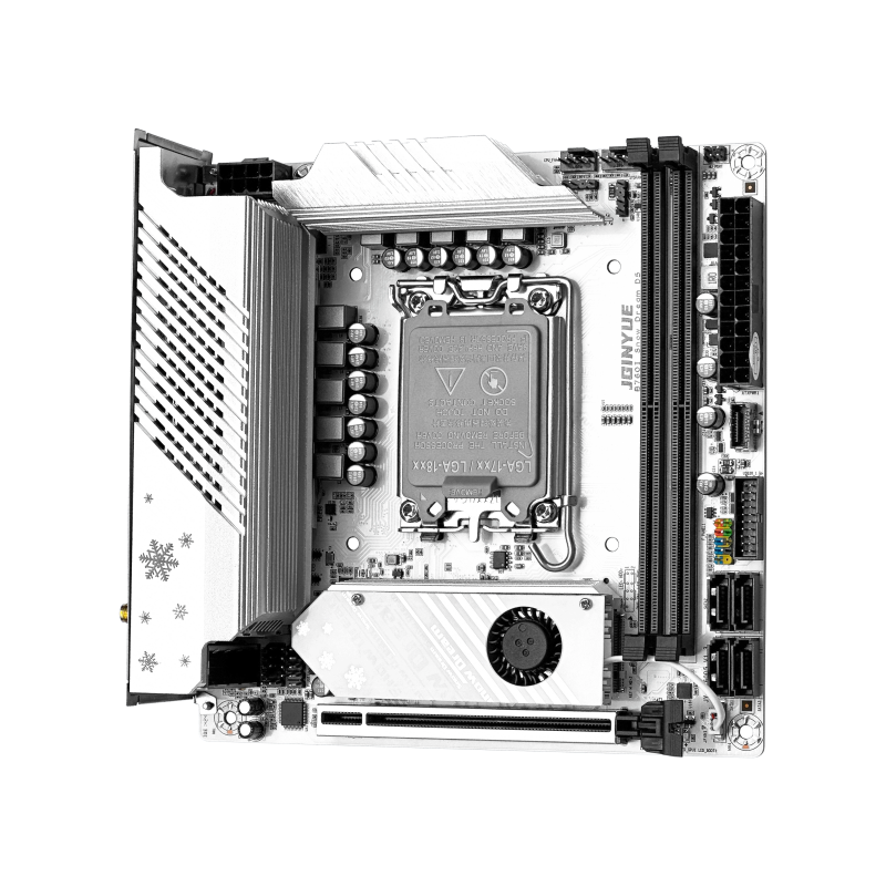 JGINYUE B760i Placa-mãe LGA 17 - Lga 1700 Ddr5 Itx Motherboard avaliação e preço
