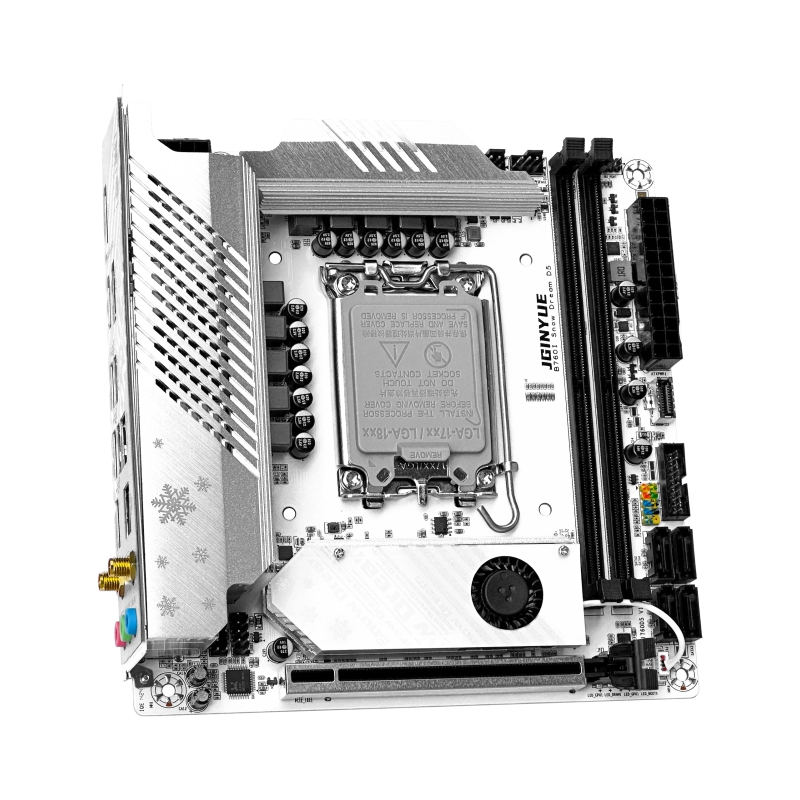 JGINYUE B760i Placa-mãe LGA 17 - Lga 1700 Ddr5 Itx Motherboard avaliação e preço