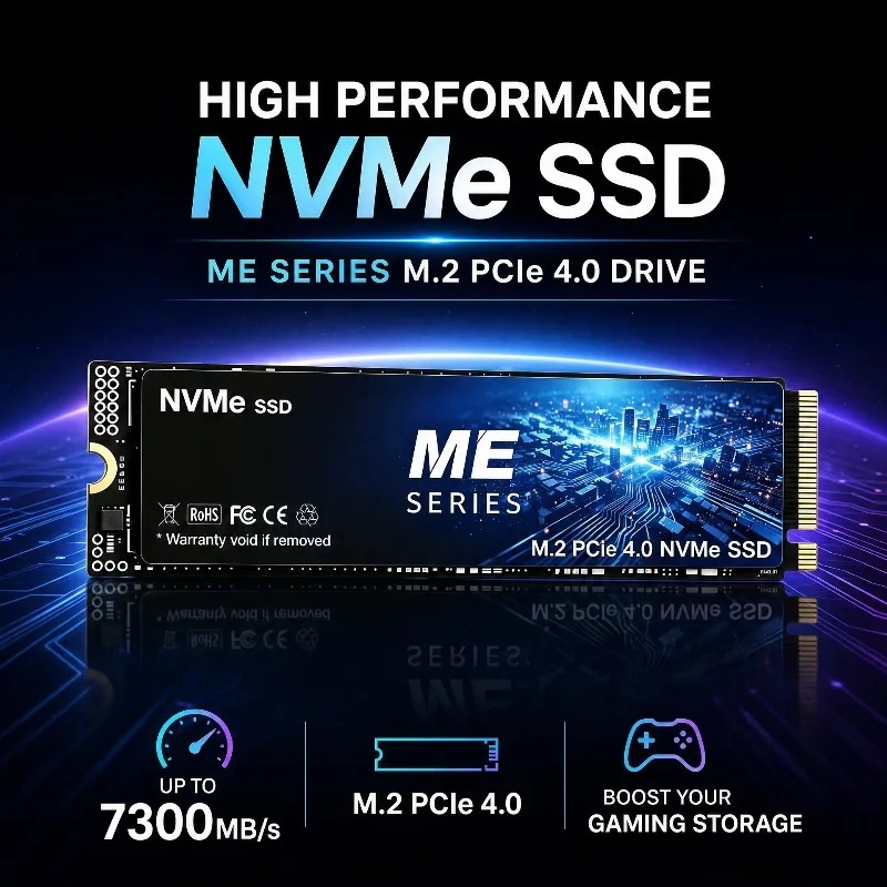 Novo SSD NVMe PCIe 4.0 M.2 da  - M.2 Nvme 4Tb Pcie 4.0 Ssd avaliação e preço