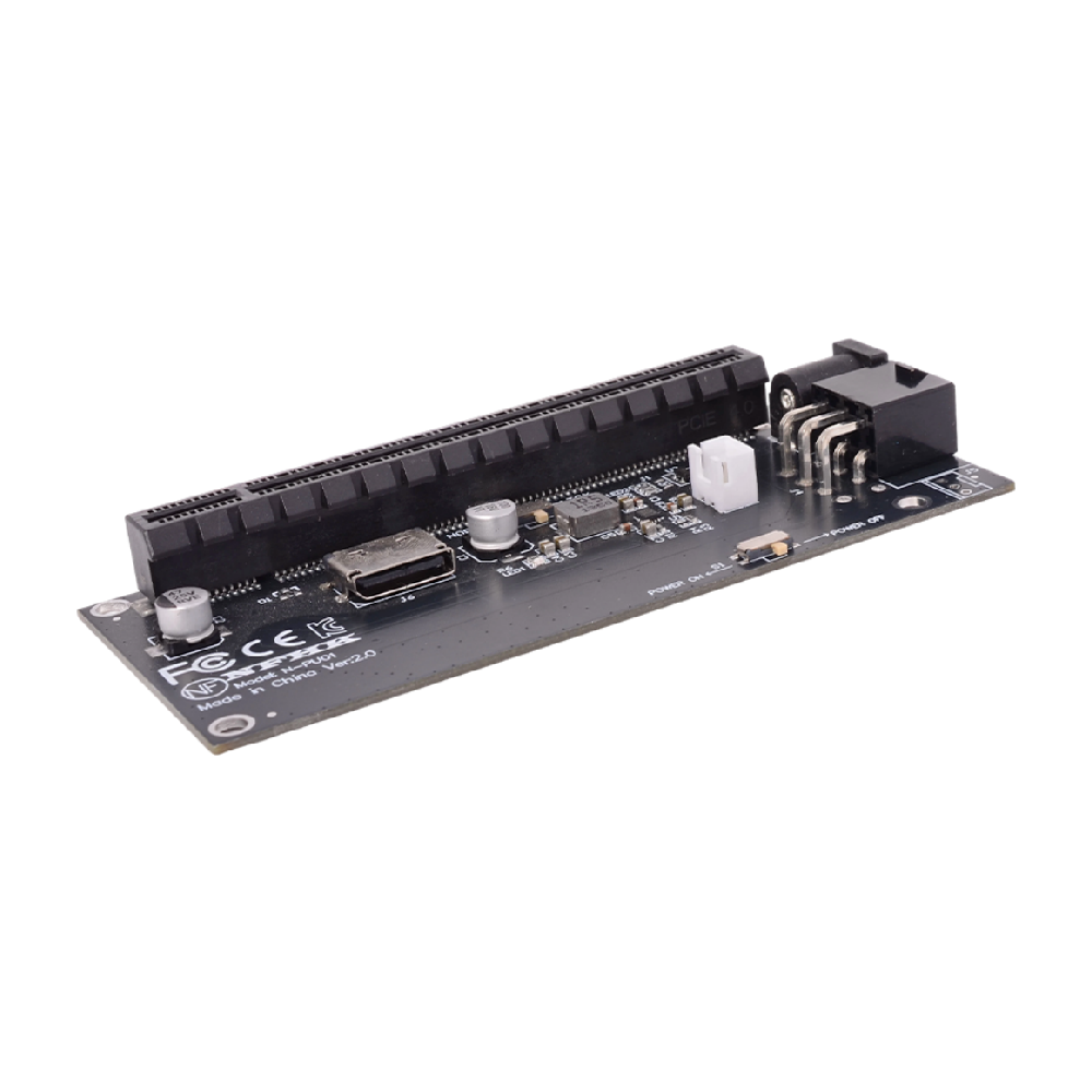 Placa Adaptadora Oculink SFF-8 - Pcie 4.0 X16 Riser Cable 90 Degree avaliação e preço