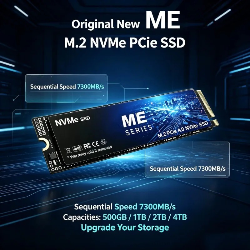 Novo SSD NVMe ME SERIES M.2 PC - M.2 Nvme 4Tb Pcie 4.0 Ssd avaliação e preço
