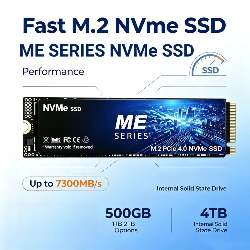 Novo SSD NVMe ME SERIES M.2 PC - M.2 Nvme 4Tb Pcie 4.0 Ssd avaliação e preço