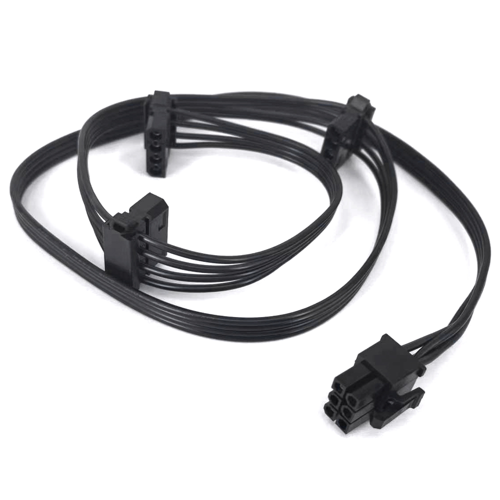 6pin pcie para 3 * sata molex  - Sfx Power Supply 850W Gold avaliação e preço