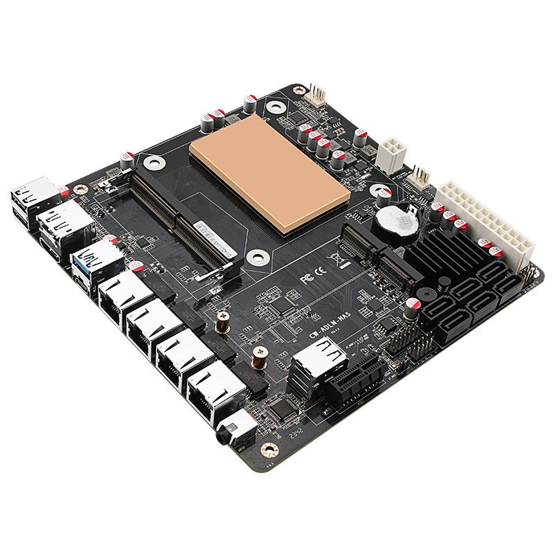 Placa-Mãe NAS de Baixo Consumo - Nas Motherboard N100 6 Sata avaliação e preço