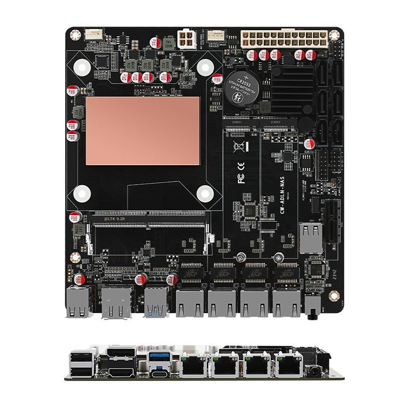 Placa-Mãe NAS de Baixo Consumo - Nas Motherboard N100 6 Sata avaliação e preço