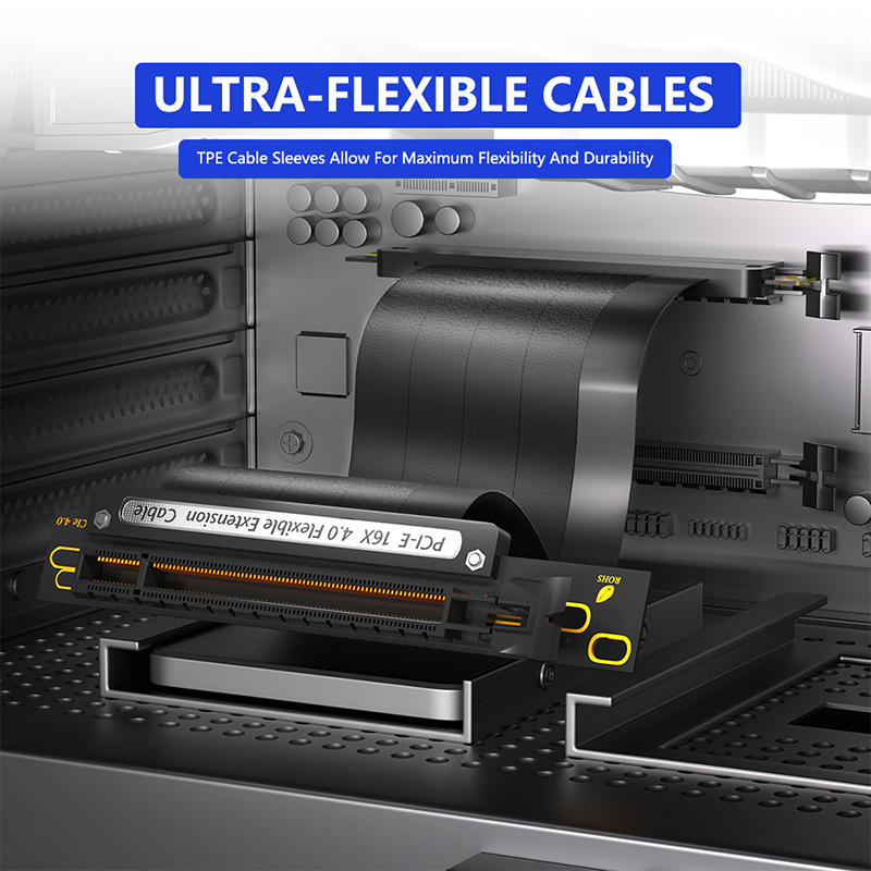 90 graus pci-e x16 4.0 cabo fl - Pcie 4.0 X16 Riser Cable 90 Degree avaliação e preço