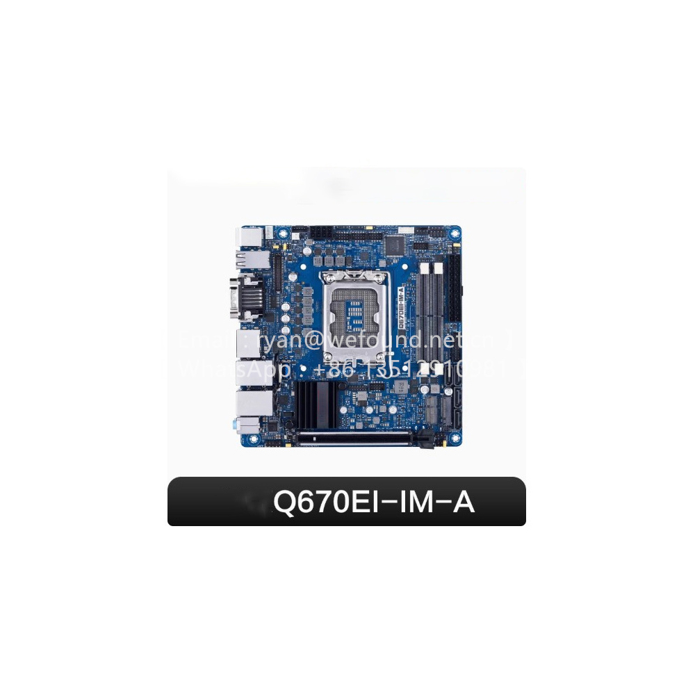 Placa-mãe Q670EI-IM-A mini-ITX - Lga 1700 Ddr5 Itx Motherboard avaliação e preço