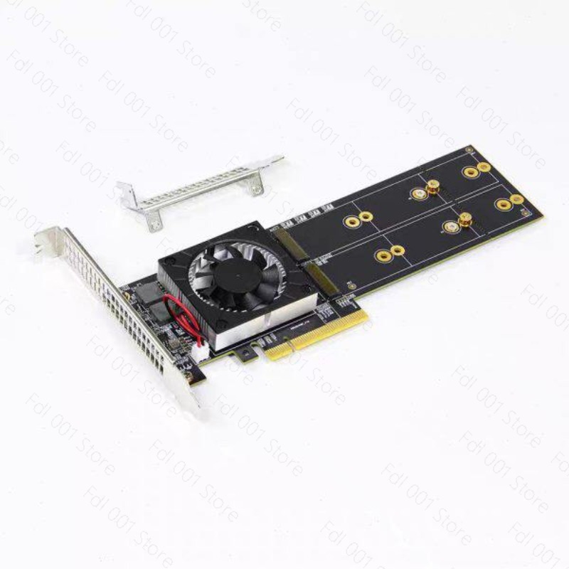 Placa Adaptadora de Expansão P - Quad M.2 Nvme Pcie Bifurcation Card avaliação e preço