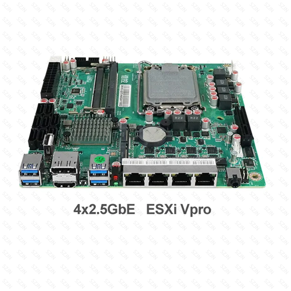 Conjunto NAS Q670 MINI ITX Pla - Lga 1700 Ddr5 Itx Motherboard avaliação e preço