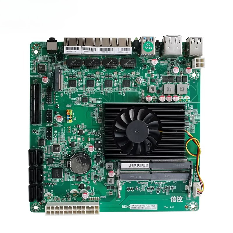 N5105 Quad-Core N100 Soft Rout - Nas Motherboard N100 6 Sata avaliação e preço