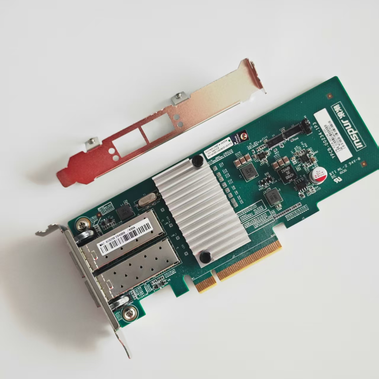 NIC de placa de rede PCI-E SFP - 10Gb Sfp+ Pcie Network Card Dual Port avaliação e preço