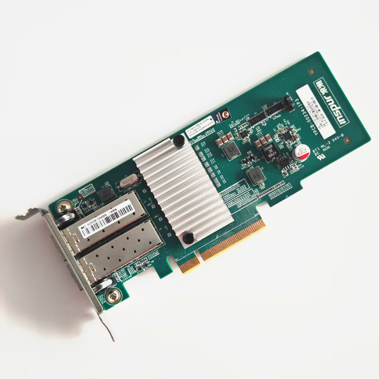 NIC de placa de rede PCI-E SFP - 10Gb Sfp+ Pcie Network Card Dual Port avaliação e preço