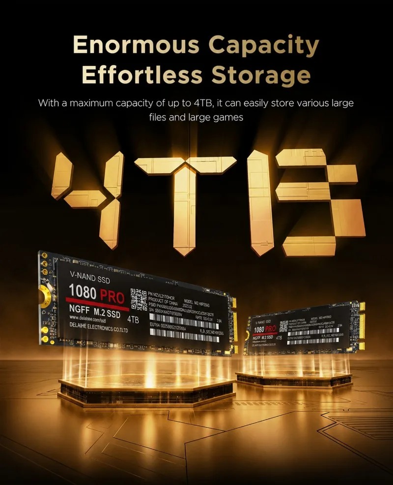 SSD NVMe M.2 2280 PCIe 4.0 108 - M.2 Nvme 4Tb Pcie 4.0 Ssd avaliação e preço