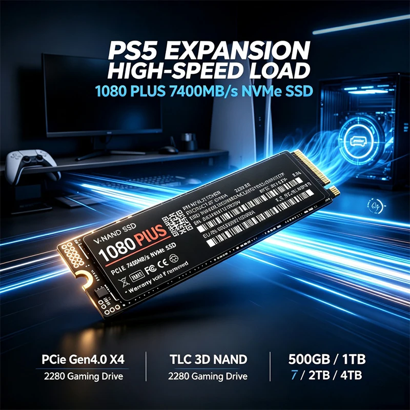SSD M.2 NVMe para Jogos 1080 P - M.2 Nvme 4Tb Pcie 4.0 Ssd avaliação e preço
