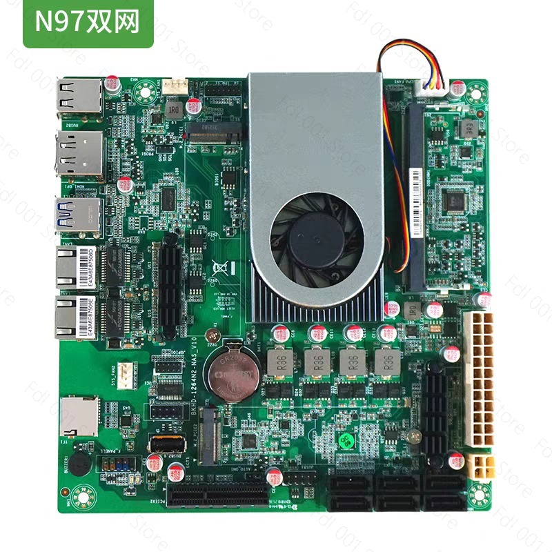 Placa-Mãe N100 Dual 2.5G 10G S - Nas Motherboard N100 6 Sata avaliação e preço