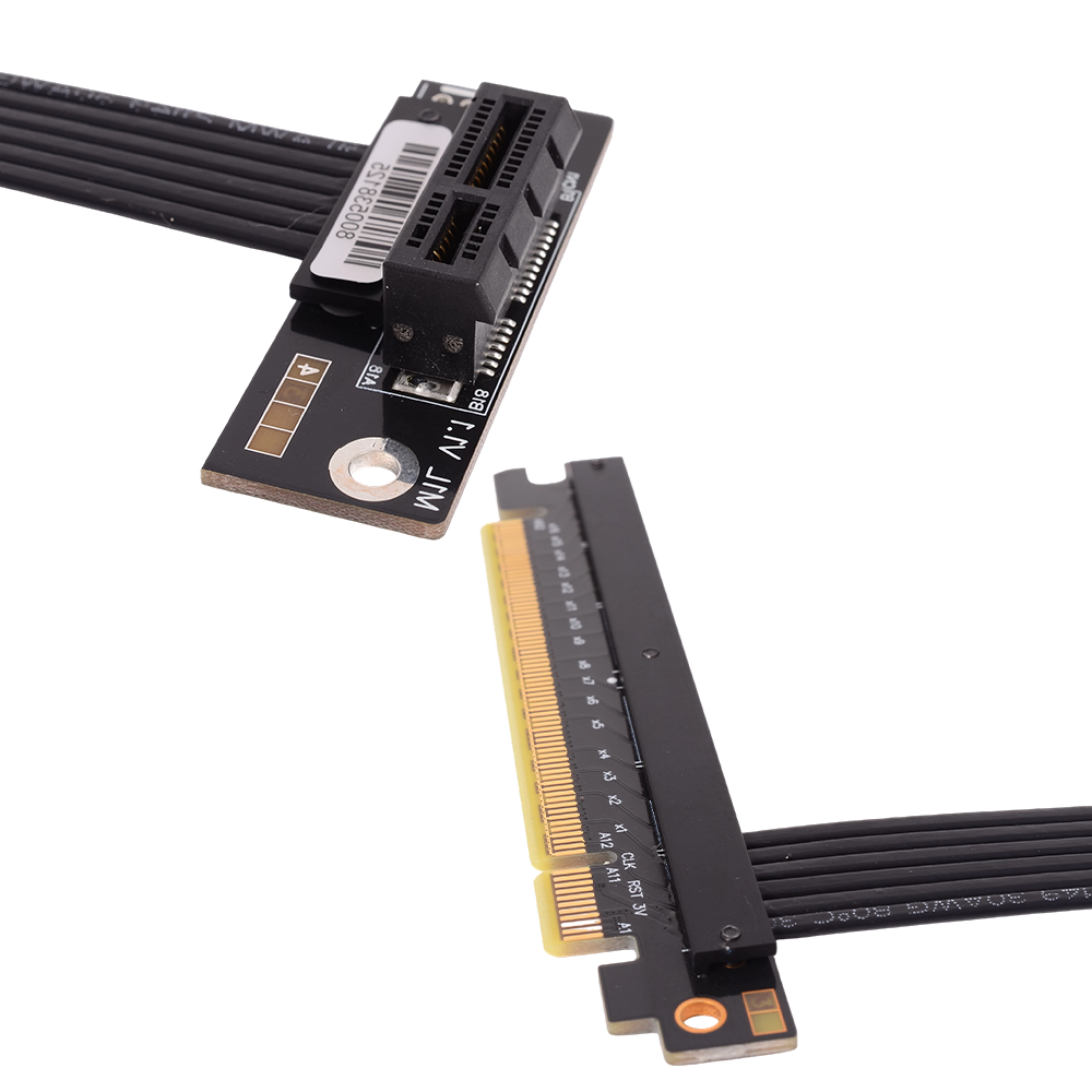 Pcie 4.0 x16 para x1 x4 x8 cab - Pcie 4.0 X16 Riser Cable 90 Degree avaliação e preço