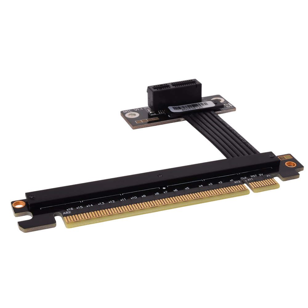 Pcie 4.0 x16 para x1 x4 x8 cab - Pcie 4.0 X16 Riser Cable 90 Degree avaliação e preço