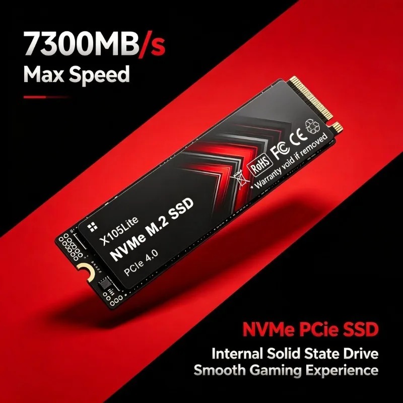X105Lite SSD NVMe M.2 PCIe 4.0 - M.2 Nvme 4Tb Pcie 4.0 Ssd avaliação e preço
