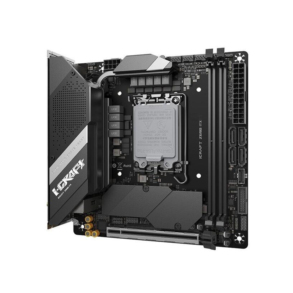 Nova placa-mãe de desktop MS-Z - Lga 1700 Ddr5 Itx Motherboard avaliação e preço