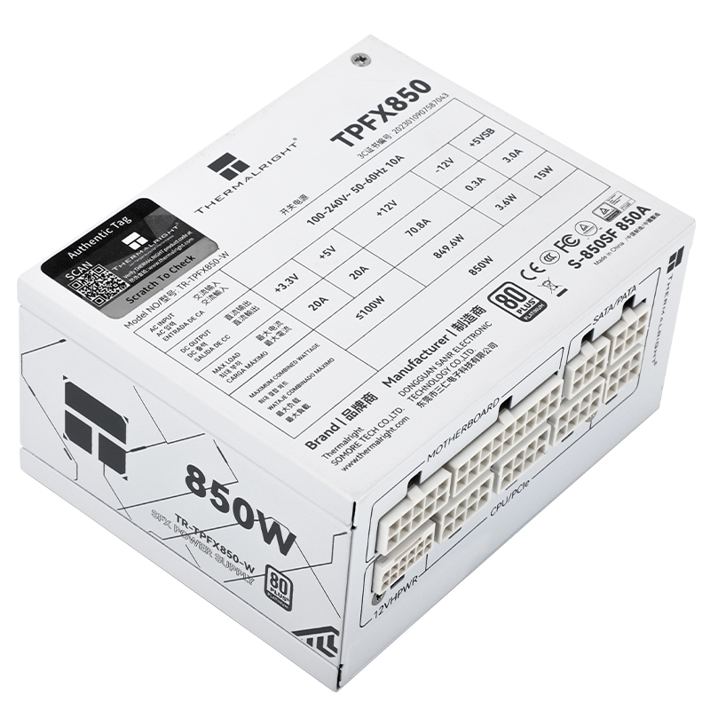 Fonte de alimentação Thermalri - Sfx Power Supply 850W Gold avaliação e preço