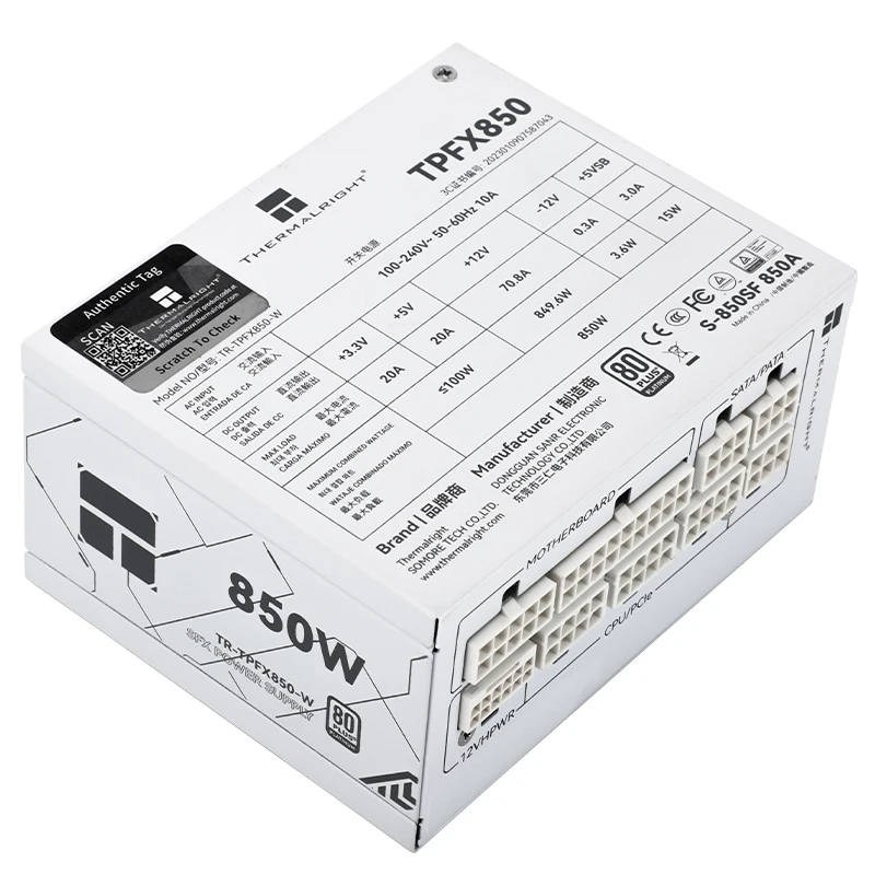 Thermalright-Branco SFX módulo - Sfx Power Supply 850W Gold avaliação e preço