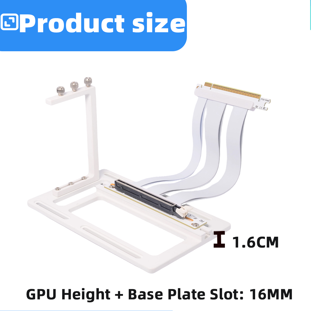 Cabo Riser PCIe 5.0 /4.0 /3.0  - Pcie 4.0 X16 Riser Cable 90 Degree avaliação e preço