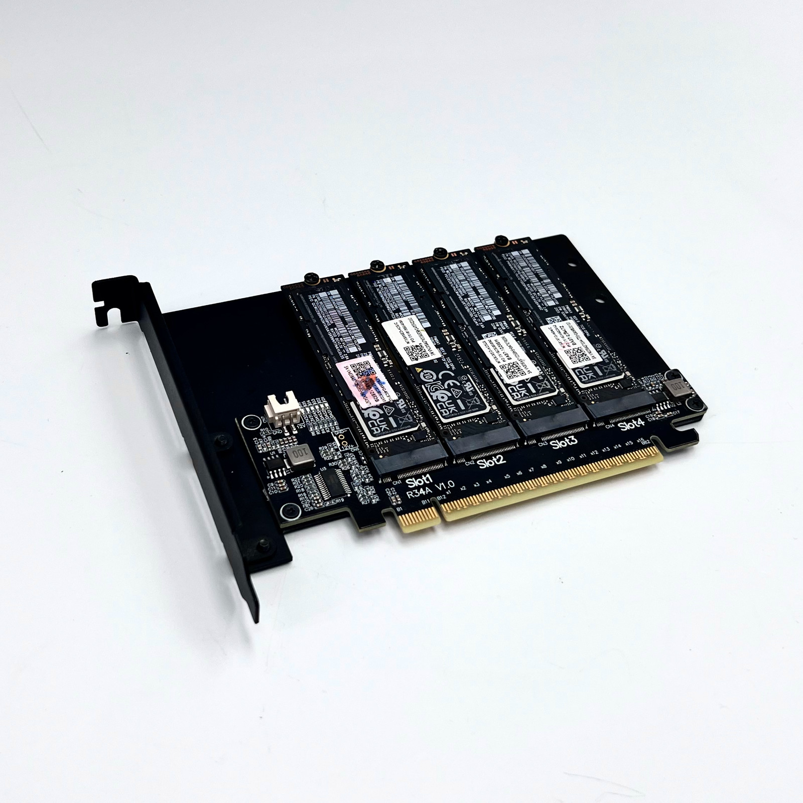 Placa Divisora de Disco Rígido - Quad M.2 Nvme Pcie Bifurcation Card avaliação e preço