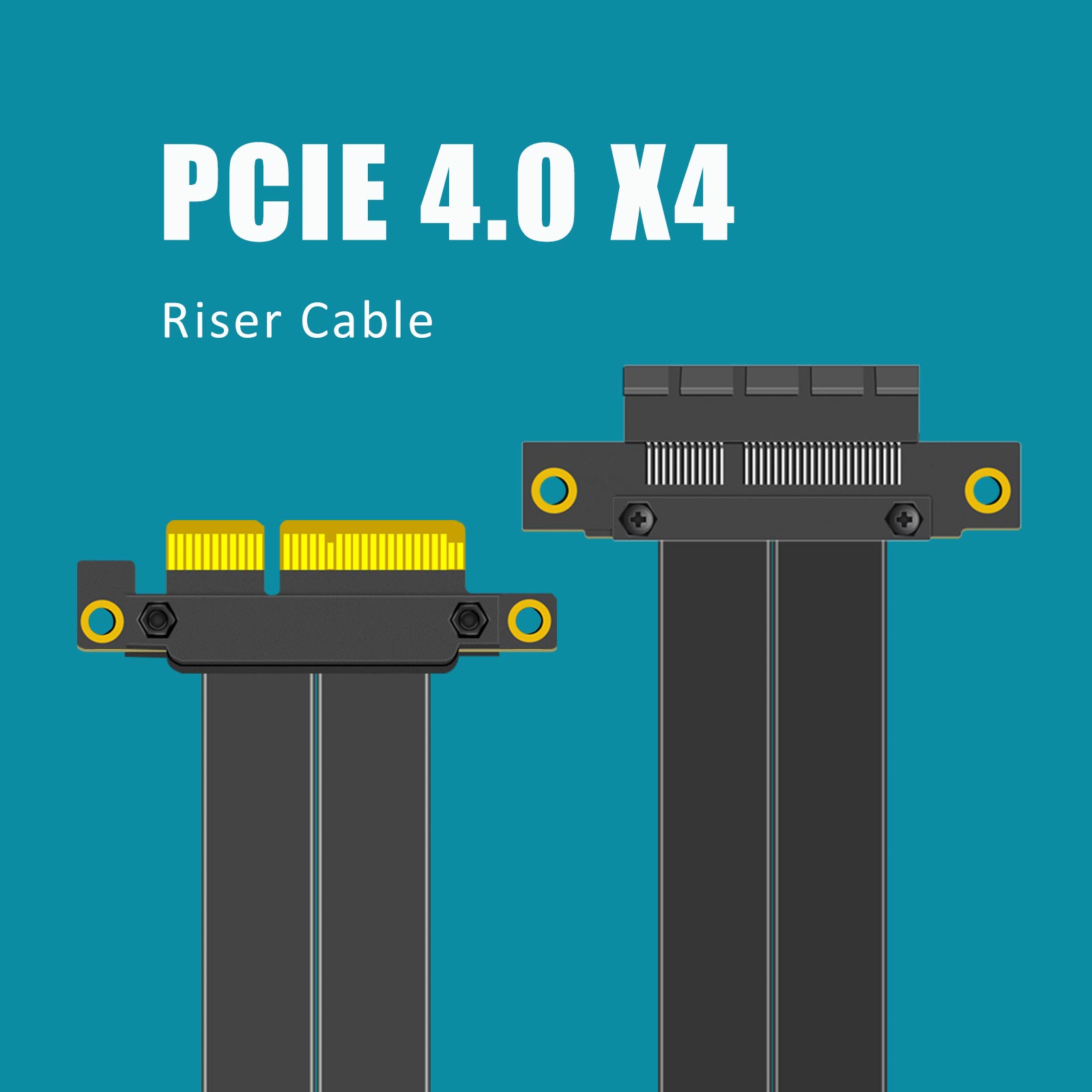 Cabo Riser PCIe 4.0 X4, Ângulo - Pcie 4.0 X16 Riser Cable 90 Degree avaliação e preço