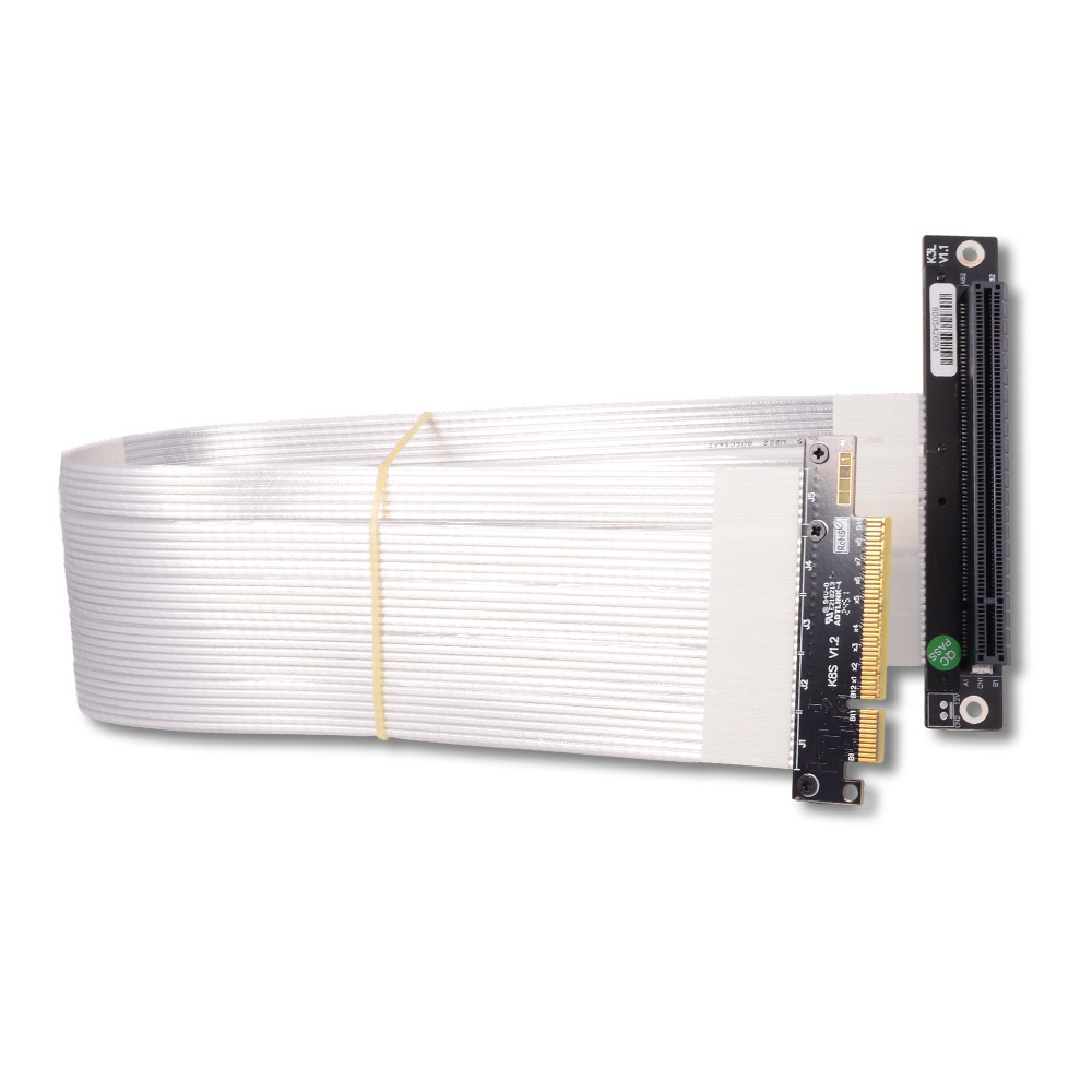Adt-link pcie 4.0 3.0 x8 para  - Pcie 4.0 X16 Riser Cable 90 Degree avaliação e preço