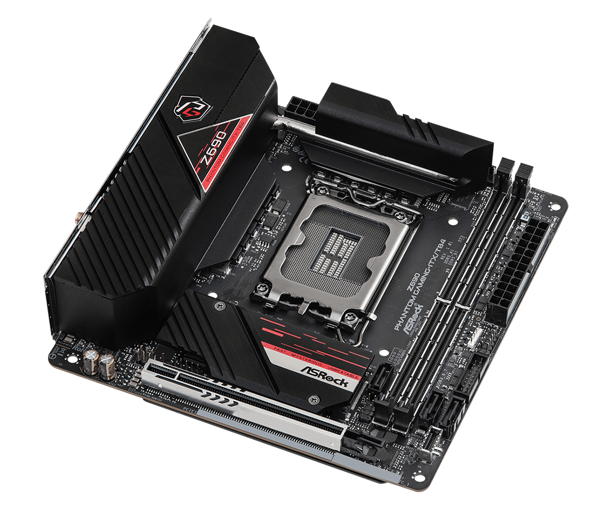 Placa-mãe ASROCK Z690 Phantom  - Lga 1700 Ddr5 Itx Motherboard avaliação e preço