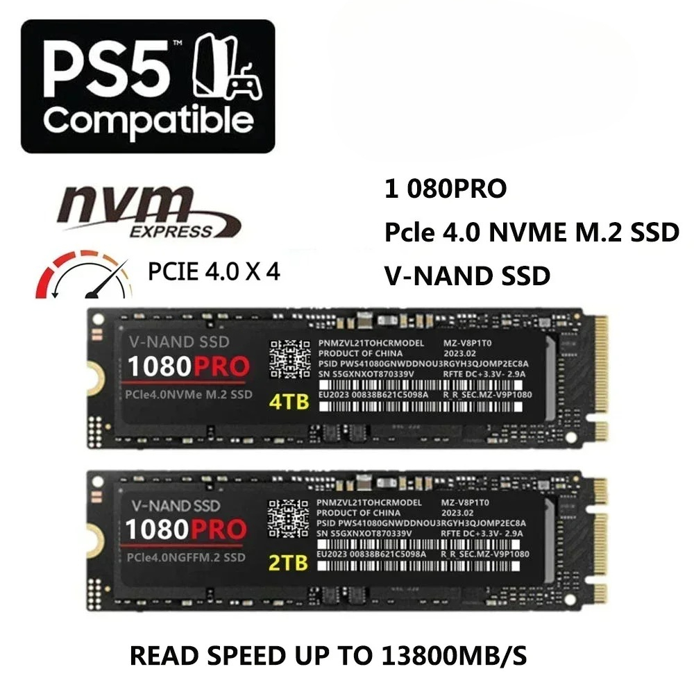 SSD NVMe M.2 2280 PCIe 4.0 108 - M.2 Nvme 4Tb Pcie 4.0 Ssd avaliação e preço
